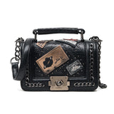 Crossbody bag Fashion Women Bag Women Purses And Handbags Designer Brand Ladies Hand Bags PU Leather Chain Shoulder Bag 751