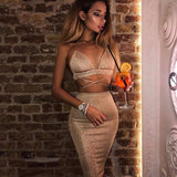 2018 New Fashion Women Sleeveless Bandage Evening Party Dress Summer Club Wear Package Hip Dress