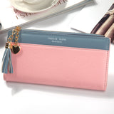 New Women Wallets Long Multi-card Position Button Bag Hand Zipper Phone Bag  Womens Wallets and Purses  Luxury Wallet Female