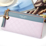 New Women Wallets Long Multi-card Position Button Bag Hand Zipper Phone Bag  Womens Wallets and Purses  Luxury Wallet Female