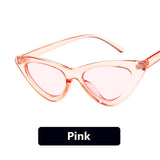 CURTAIN 2019 Hot Fashion Cute Sexy Ladies Cat Eye Sunglasses Women Vintage Brand Small Sun Glasses Female Oculos de sol UV400